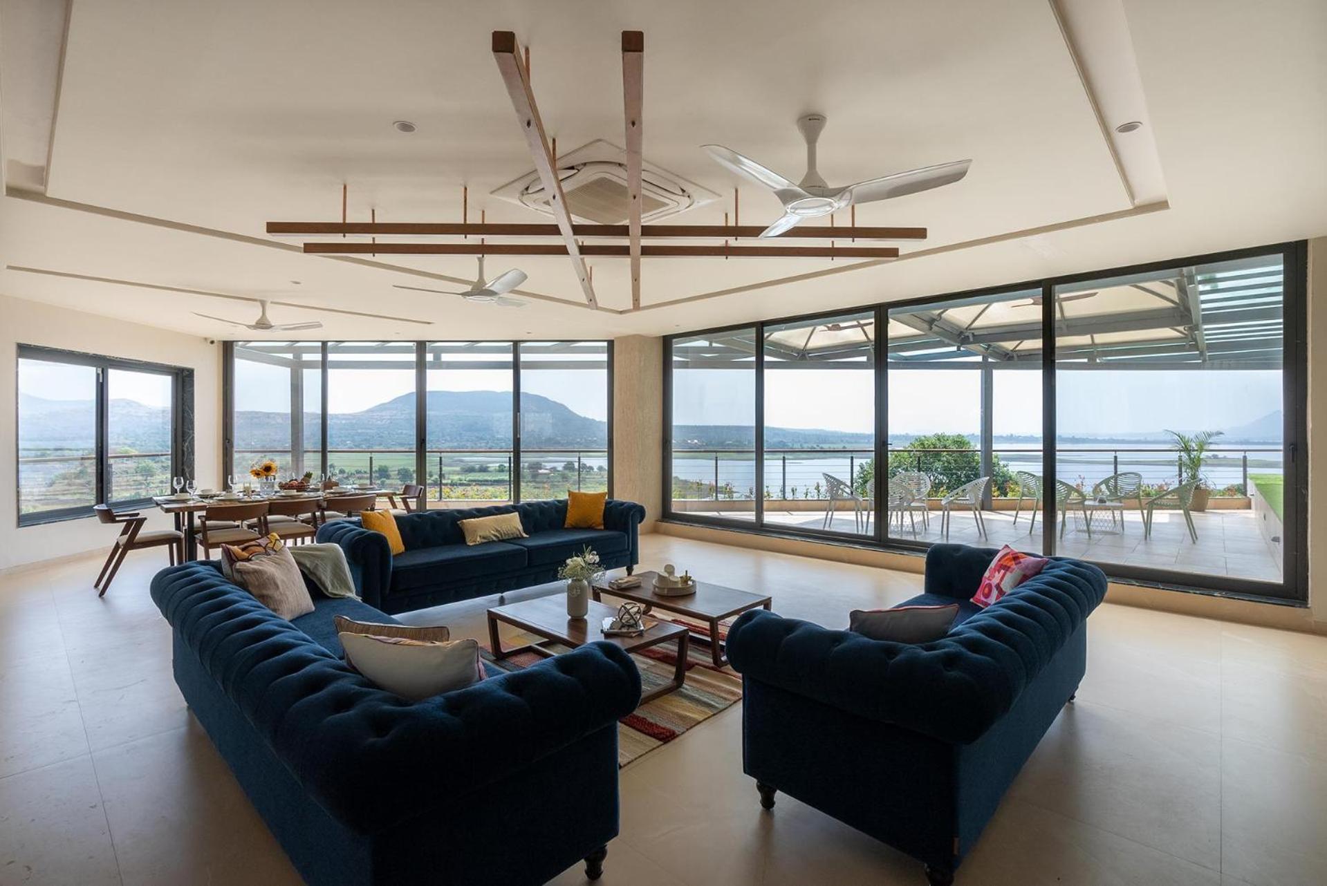 Pearl Lakeview Mansion By Stayvista - Lakeside Villa With Infinity Pool, Jacuzzi, In-House Theatre & Games Room Igatpuri Εξωτερικό φωτογραφία